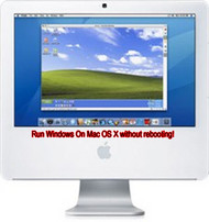 Mac OS X Runs Windows screenshot